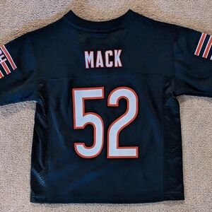 NFL Team Apparel Chicago Bears #52 Mack Jersey Youth M 5/6